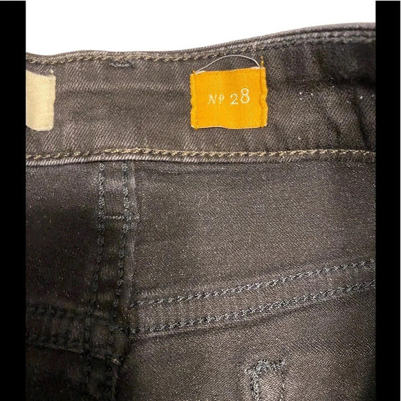 Anthropologie Pilcro and The Letterpress Serif Moto Black Legging Jeans - Picture 10 of 15